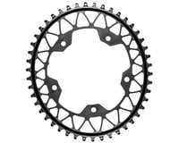 Absolute Black Gravel 1X Oval Chainrings (Black) (1.5mm Offset)